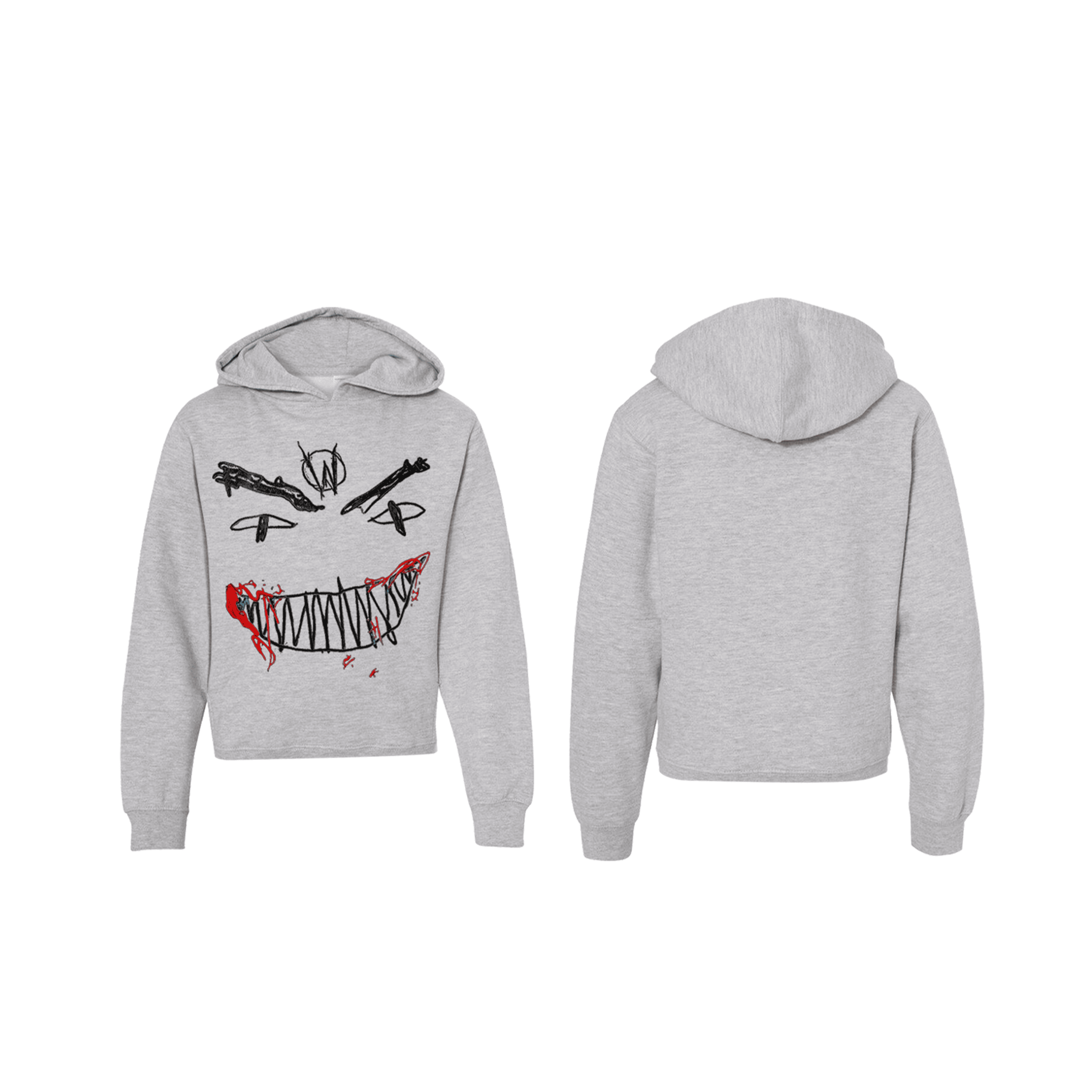 Evil Hearts Club Monster Face Hoodie EHC