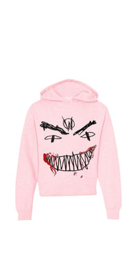 Evil Hearts Club Monster Face Hoodie
