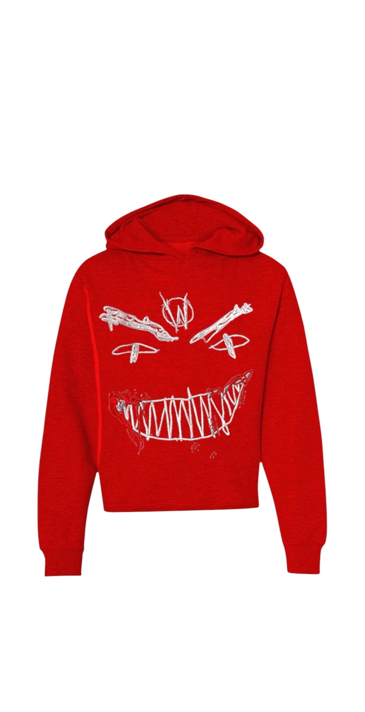 Evil Hearts Club Monster Face Hoodie
