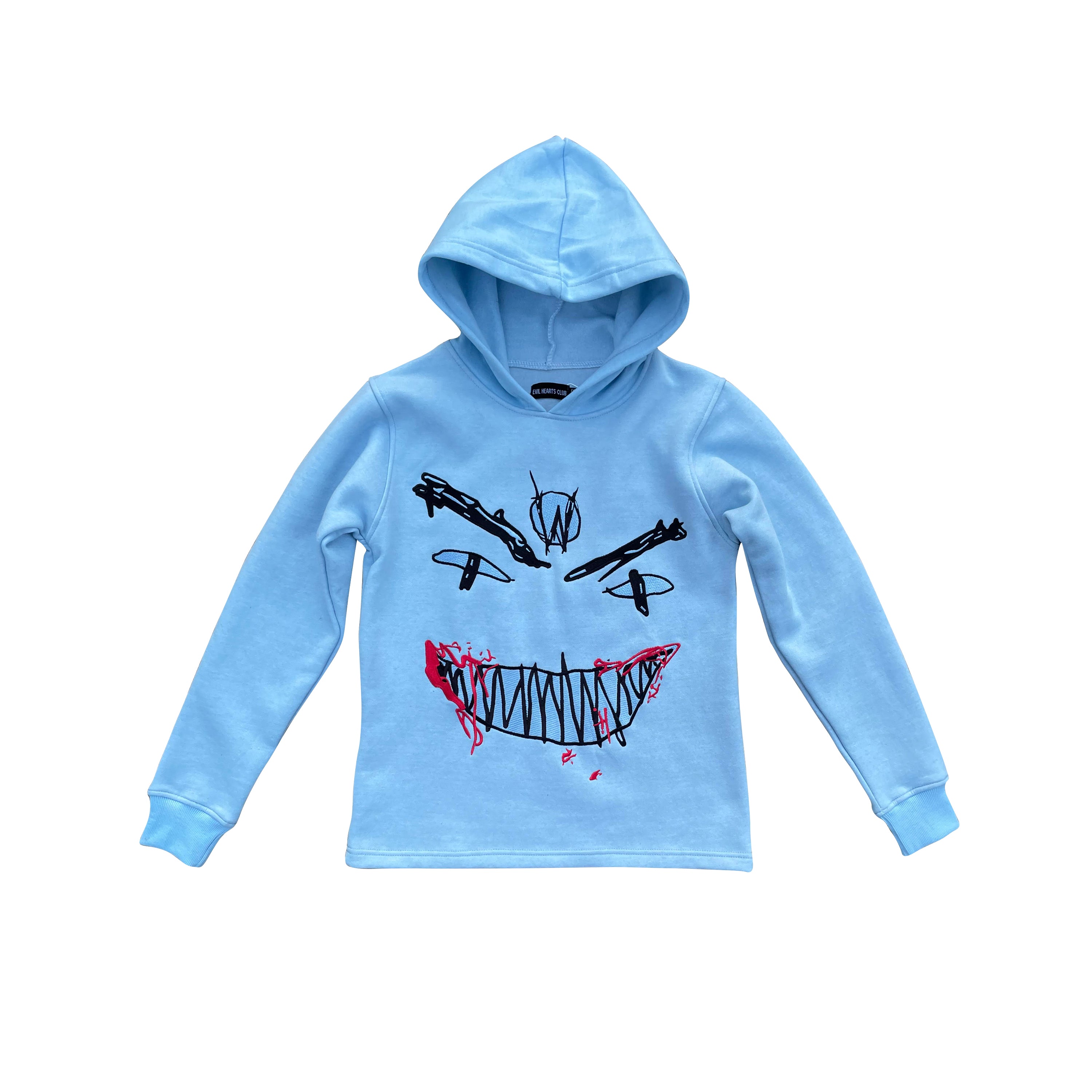 Evil Hearts Club Monster Face Hoodie